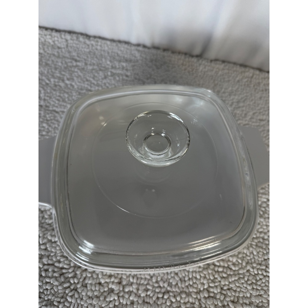 Corning Ware Cornflower Blue Set of 2 Casserole Dish with Lid P-1 3/4-B Vintage - Picture 8 of 16
